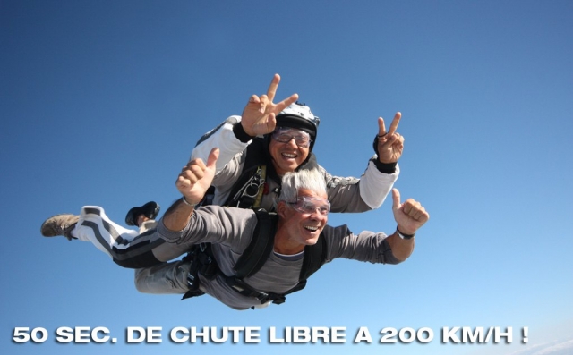  50 segundos de caída libre 