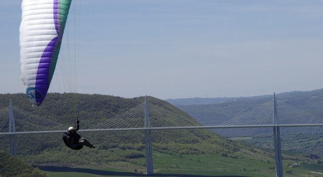En pleno vuelo 