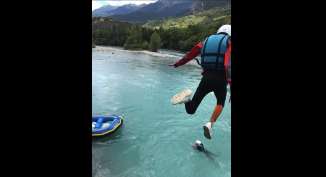  salto en el Durance 