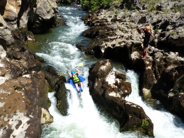 Aferrándose a la primera caída 
