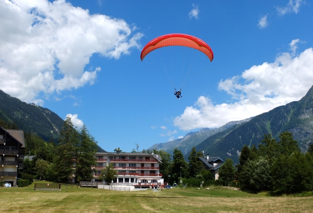  Vuelo en parapenle en Chamonix 