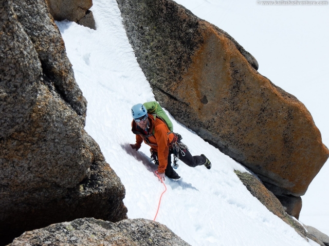  Vía Ferramarra en invierno 