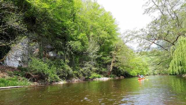  Admiración de la naturaleza del Yonne 