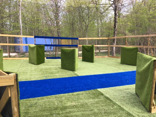  Terreno de jalo con arco 