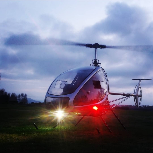  Vuelo al atardecer 