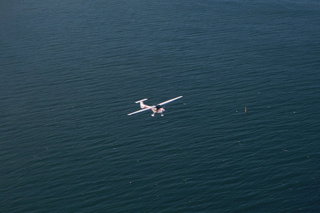  Vuelo sobre el Mediterráneo 