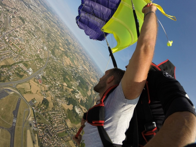  Tándem salto en paracaídas 