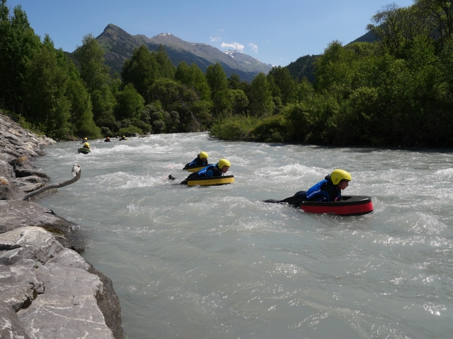  Excursión de hidrospeed en Val-Cenis 