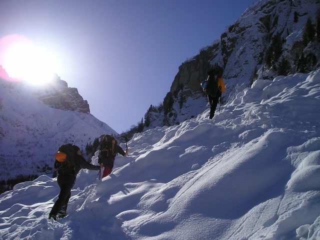  Rutas con raquetas de nieve en Saboya