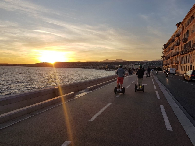  Ruta en Segway al atardecer 