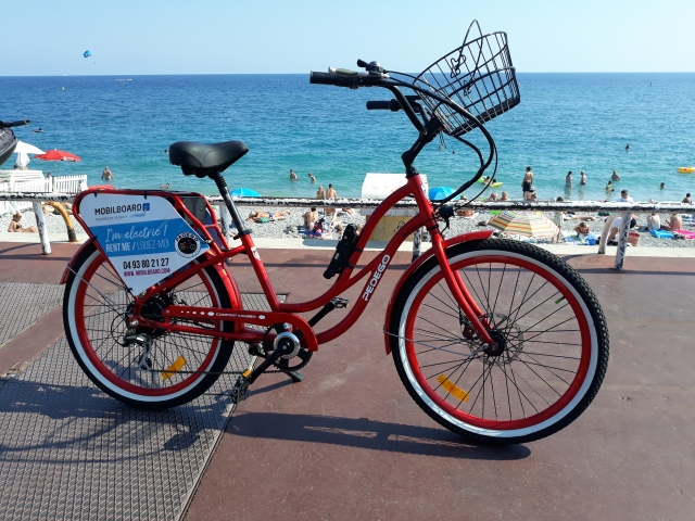  Renta de bicicleta eléctrica en Niza 