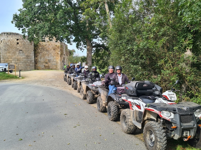  Tour de la Costa de Armor en cuatrimoto 