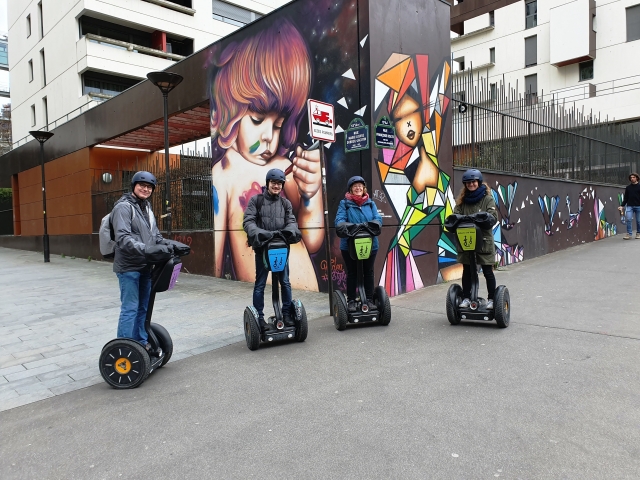  Visita a los murales del distrito 13 