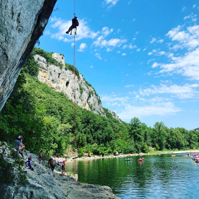  Rappel en Ardèche 
