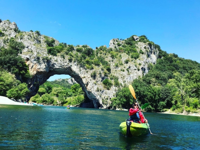  Piragüismo en un entorno 
