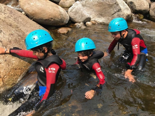  Barranquismo también accesible para niños 