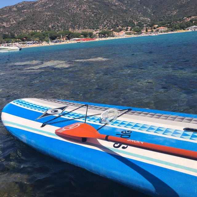  Stand Up paddle en la playa de Saint Clair 