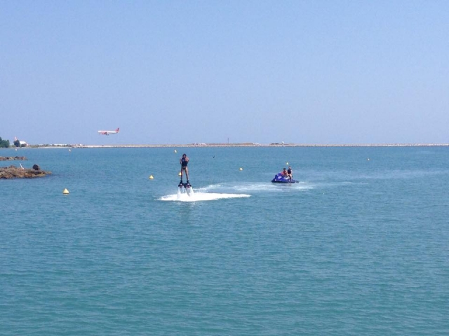  Flyboard en los Alpes Marítimos 