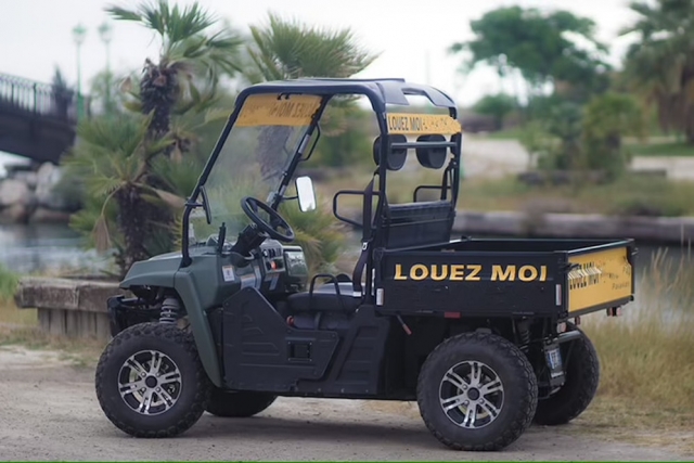  Ángulo lateral del potenle buggy de renta 