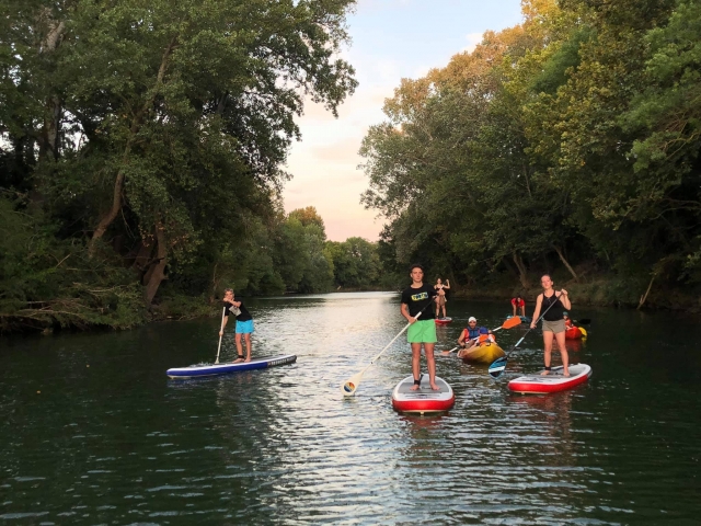  Viaje familiar para descubrir el Hérault en SUP 
