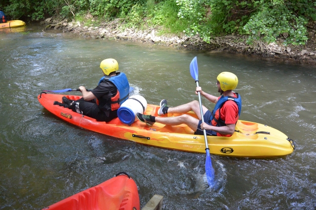  Canoa biplaza para compartir con un ser querido 