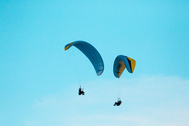  Vuelo en parapenle dúo.
