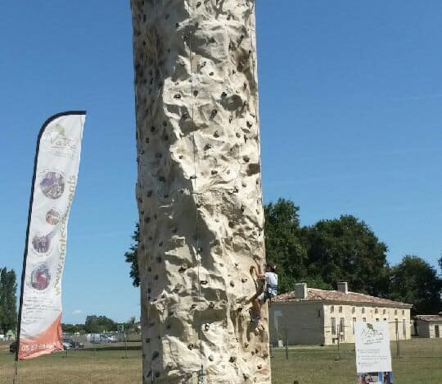  Escalódromo al aire libre 3 D 