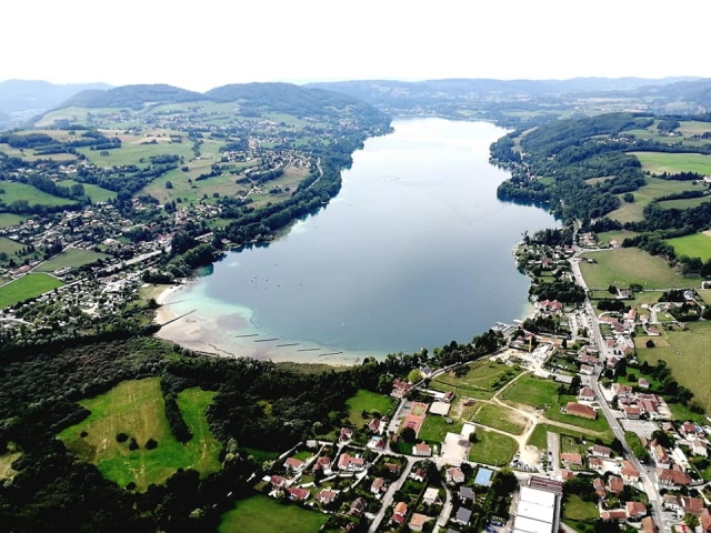  Paisaje de Isère visto desde el cielo 