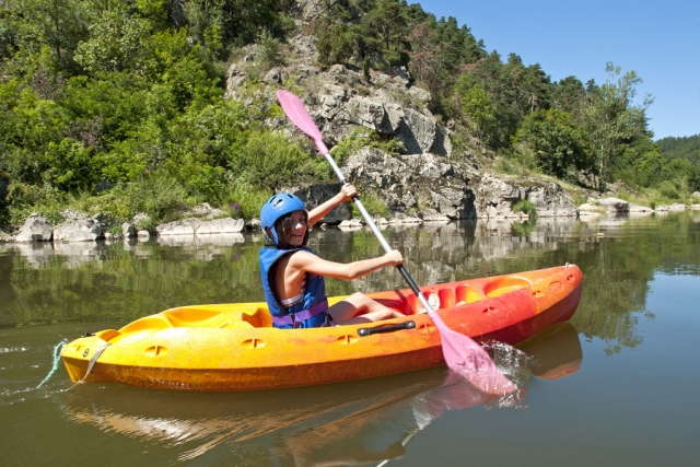 Piragüismo en Saint Maurice d'Ardèche 