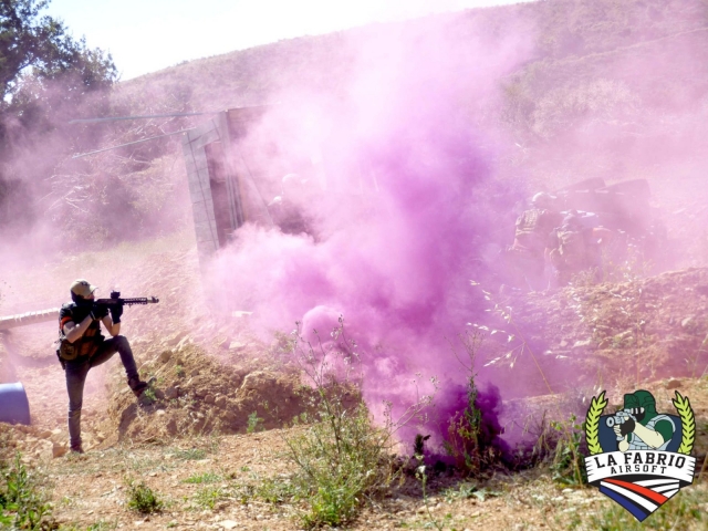 Juego en el campo de batalla 