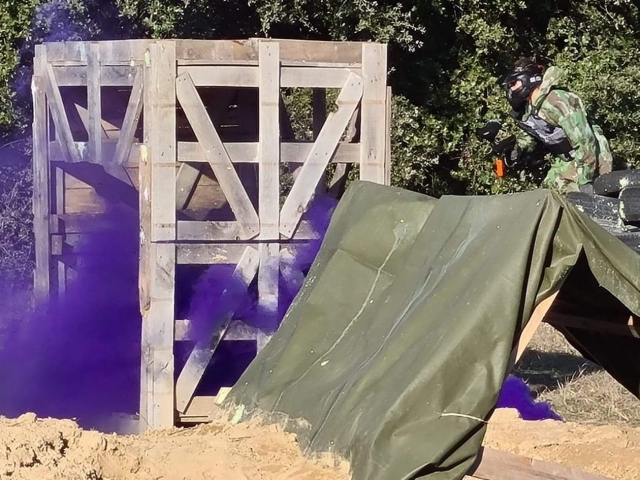  Nuestro campo - 999 - Logotipo de inmersión de paintball