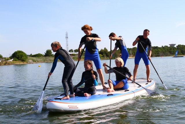  Paddle board en el Océano Atlántico en Vendée 