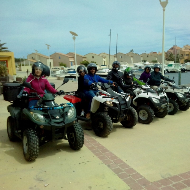  Ruta en cuatrimoto en grupo
