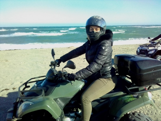  Ruta en cuatrimoto junto al mar 