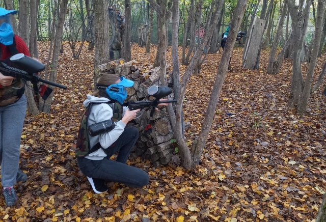  Gotcha en el bosque 