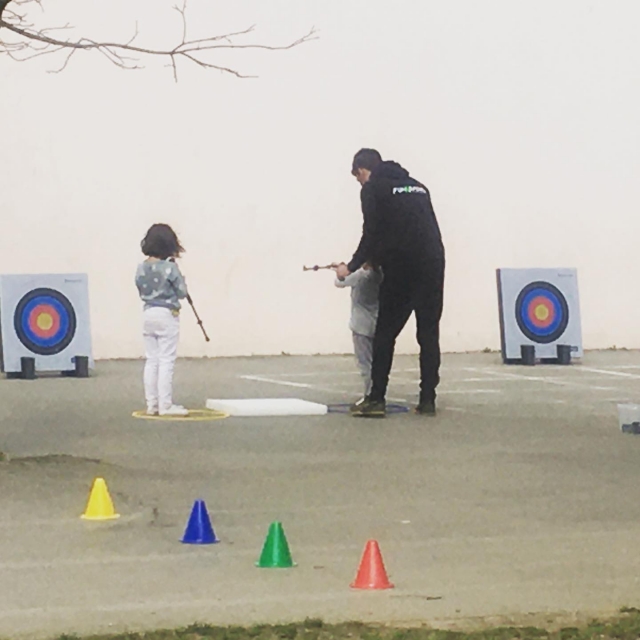  Actividad de introducción al jalo con arco