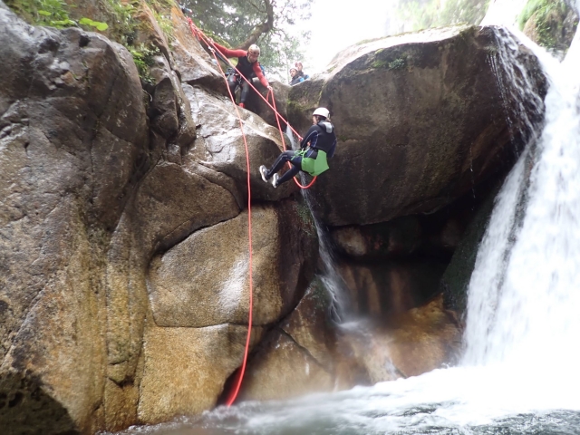 Barranquismo deportivo en los Pirineos Atlánticos