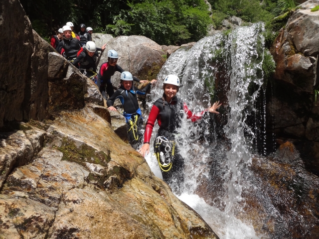  Descenso del cañón terminal 