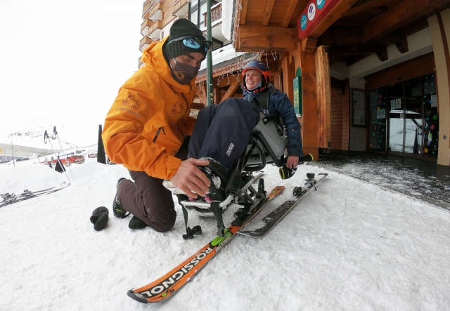  Preparación de handi ski 