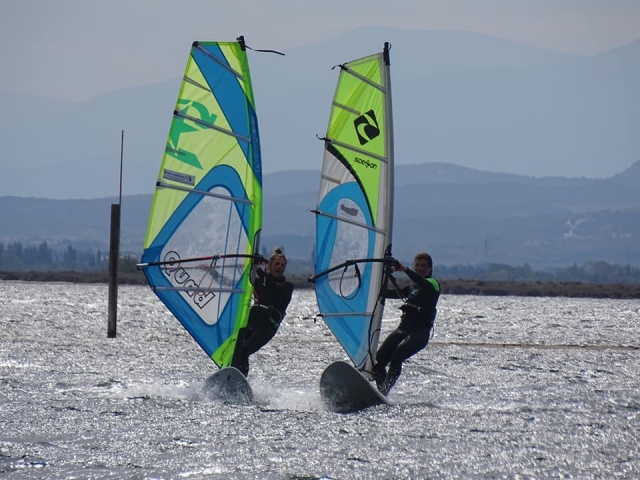  Carrera de windsurf 
