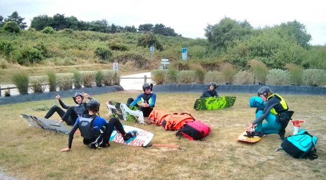 Familiarizándole con una tabla de SUP 