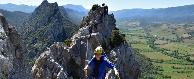  Vía ferramarra en las montañas 