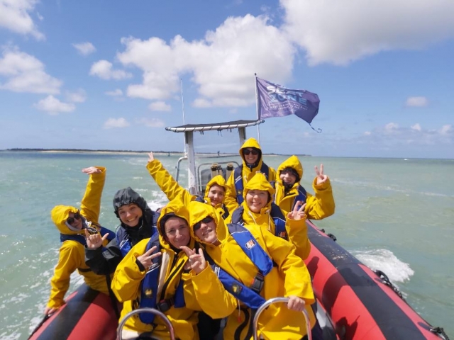 Viaje por mar en familia 