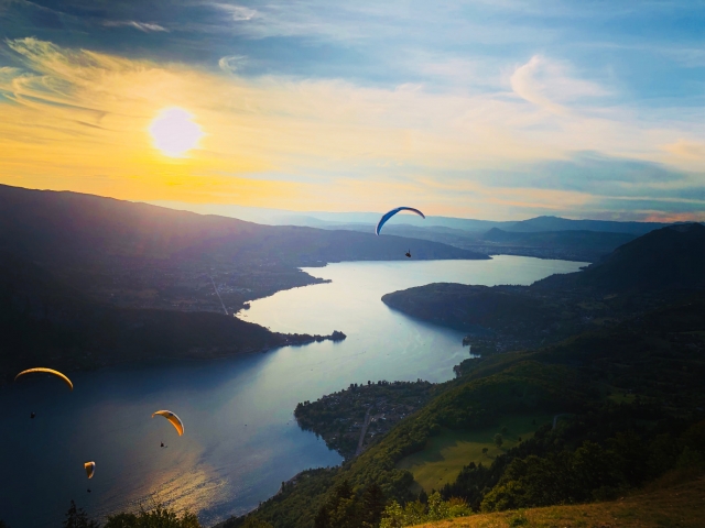  Parapenle en Annecy 
