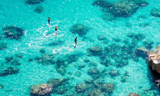  El agua turquesa del Mediterráneo 