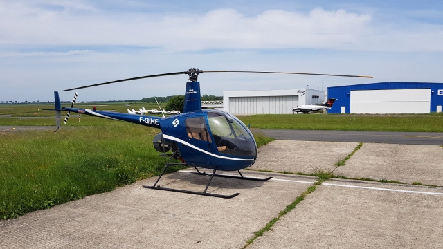  Vuelo en helicóptero en la región parisina