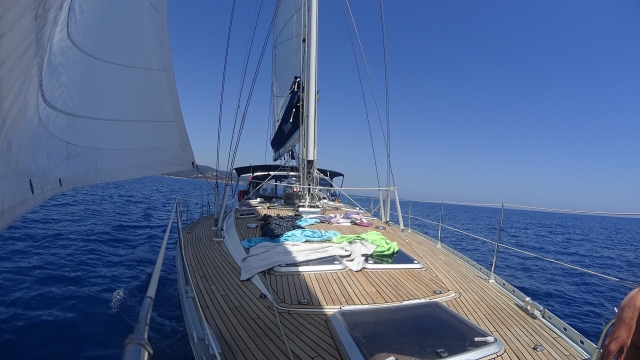 Barco en el mar 