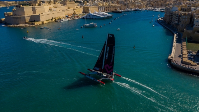 Catamarán en Francia