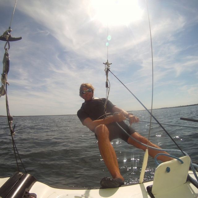 Equilibrio del catamarán