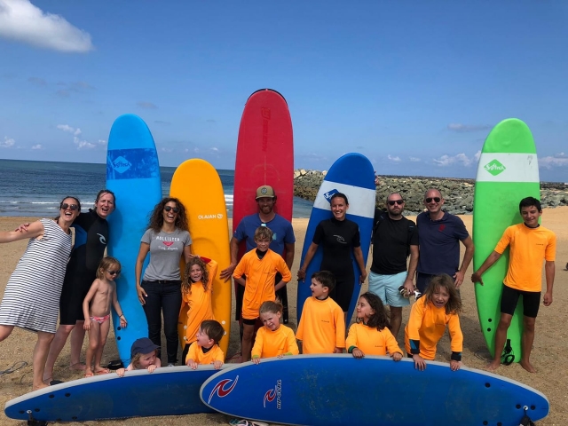  Equipo de surfistas 
